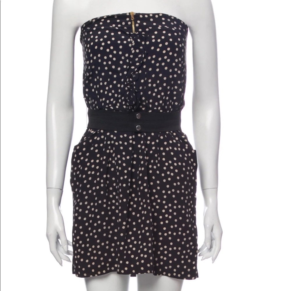 SANDRO Silk Mini Dress